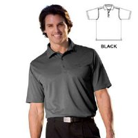 MONT 1085 Men's Dry Swing Bamboo Charcoal Textured Polo