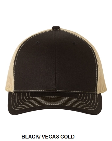 Richardson 112 - Snapback Trucker Cap.  RICH. CAP  112