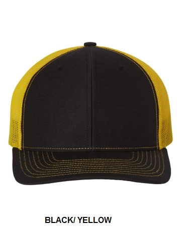 Richardson 112 - Snapback Trucker Cap.  RICH. CAP  112