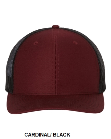 Richardson 112 - Snapback Trucker Cap.  RICH. CAP  112