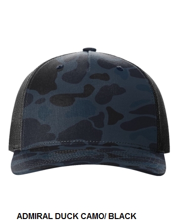 Richardson 112PFP - Printed Five-Panel Trucker Cap.  RICH. CAP  112PFP