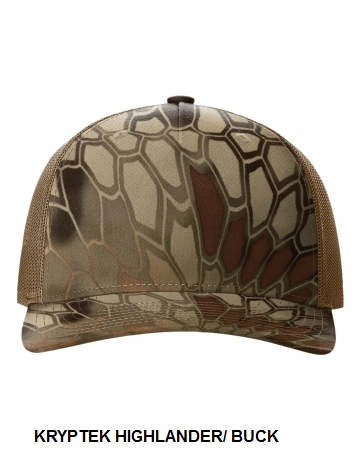 Richardson 112PFP - Printed Five-Panel Trucker Cap.  RICH. CAP  112PFP