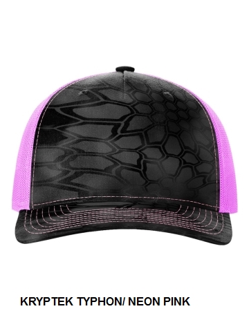 Richardson 112PFP - Printed Five-Panel Trucker Cap.  RICH. CAP  112PFP