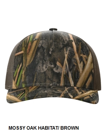 Richardson 112PFP - Printed Five-Panel Trucker Cap.  RICH. CAP  112PFP