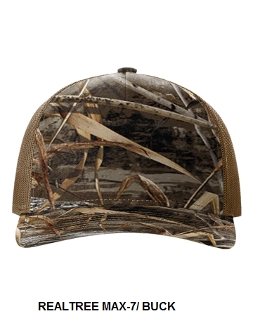 Richardson 112PFP - Printed Five-Panel Trucker Cap.  RICH. CAP  112PFP