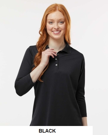 Paragon - Womens Lady Palm Three-Quarter Sleeve Polo - 120.  PARAGON  120
