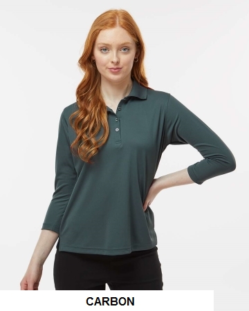 Paragon - Womens Lady Palm Three-Quarter Sleeve Polo - 120.  PARAGON  120