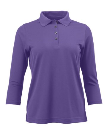Paragon - Womens Lady Palm Three-Quarter Sleeve Polo - 120.  PARAGON  120