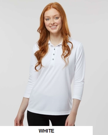Paragon - Womens Lady Palm Three-Quarter Sleeve Polo - 120.  PARAGON  120