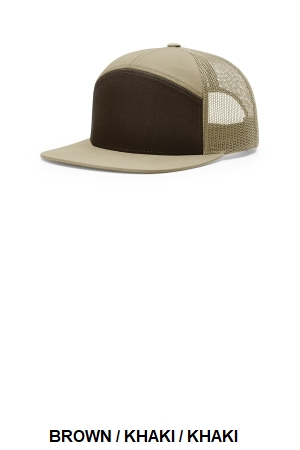Richardson 7-Panel Trucker.  RICH. CAP  168