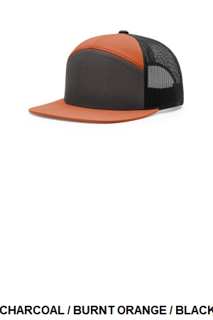 Richardson 7-Panel Trucker.  RICH. CAP  168