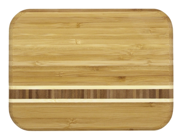 6.5" X 9"  INSET SRIPE  CUTTING BOARD.  20-1810