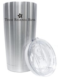 VISION VPT20 VISION LIL BOSS 20 OZ. STAINLESS TUMBLER WITH SLIDE LID