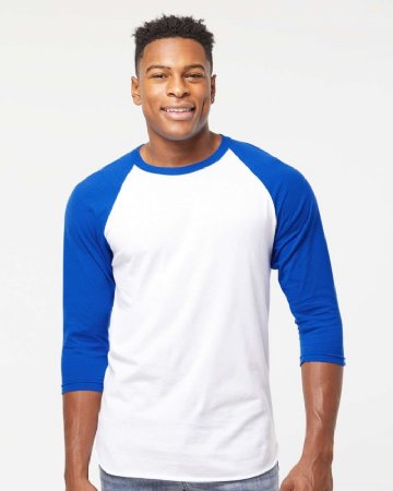 Tultex Unisex Fine Jersey Raglan T-Shirt.  TULTEX  245
