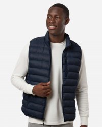 Weatherproof Men's Lightweight Poly-filled Packable Vest.  W. PROOF  26717