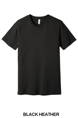 BELLA+CANVAS Unisex Heather CVC Short Sleeve Tee.  BELLA  3001CVC