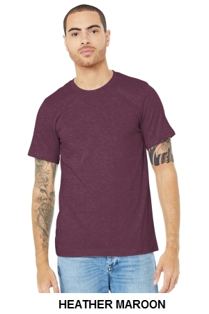 BELLA+CANVAS Unisex Heather CVC Short Sleeve Tee.  BELLA  3001CVC