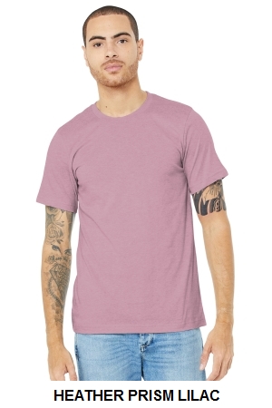 BELLA+CANVAS Unisex Heather CVC Short Sleeve Tee.  BELLA  3001CVC