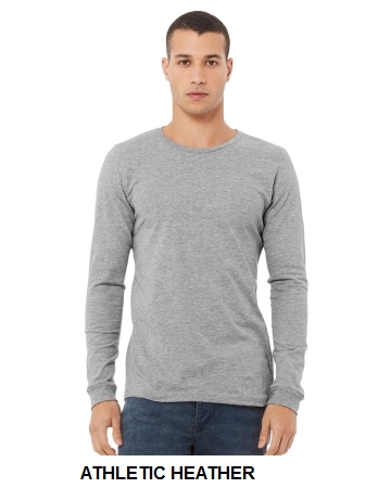 Bella + Canvas Unisex CVC Jersey Long-Sleeve T-Shirt.  BELLA  3501CVC