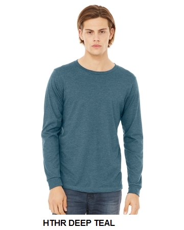 Bella + Canvas Unisex CVC Jersey Long-Sleeve T-Shirt.  BELLA  3501CVC