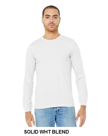 Bella + Canvas Unisex CVC Jersey Long-Sleeve T-Shirt.  BELLA  3501CVC