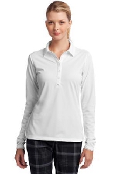 Nike Golf Ladies Long Sleeve Dri-FIT Stretch Tech Polo. 545322.