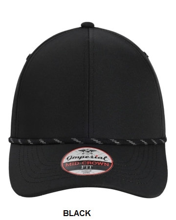 Imperial - The Habanero Performance Rope Cap - 6054.  IMPERIAL  6054