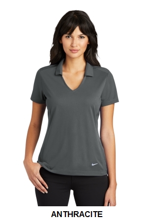 Nike Ladies Dri-FIT Vertical Mesh Polo.  NIKE  637165