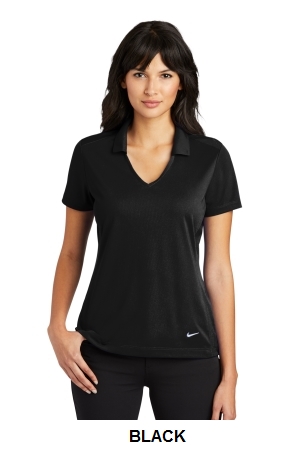 Nike Ladies Dri-FIT Vertical Mesh Polo.  NIKE  637165