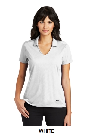 Nike Ladies Dri-FIT Vertical Mesh Polo.  NIKE  637165