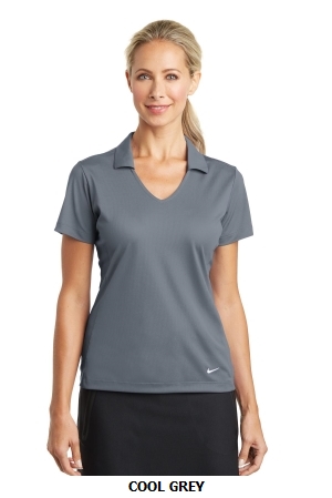 Nike Golf Ladies Dri-FIT Vertical Mesh Polo. 637165.