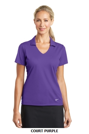 Nike Golf Ladies Dri-FIT Vertical Mesh Polo. 637165.