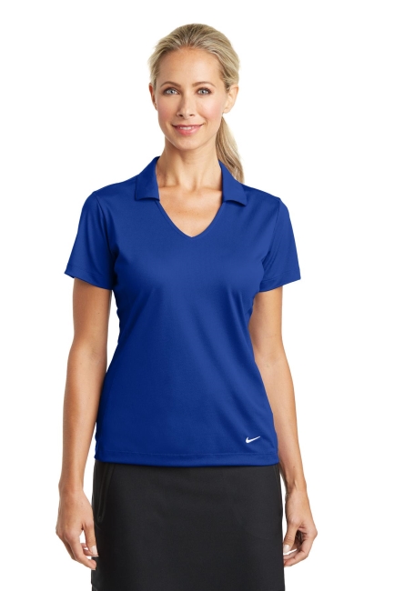 Nike Golf Ladies Dri-FIT Vertical Mesh Polo. 637165.