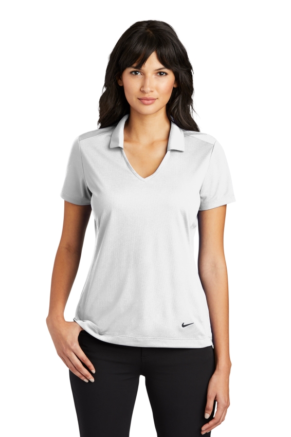 Nike Golf Ladies Dri-FIT Vertical Mesh Polo. 637165.