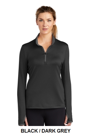 Nike Ladies Dri-FIT Stretch 1/2-Zip Cover-Up.  NIKE  779796