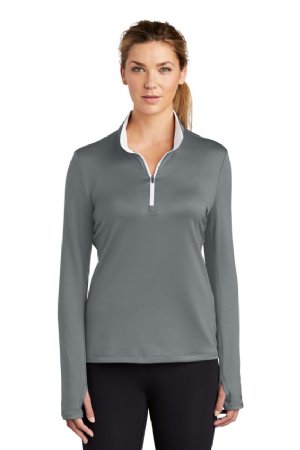 Nike Ladies Dri-FIT Stretch 1/2-Zip Cover-Up.  NIKE  779796