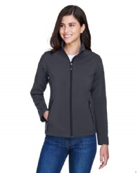 Core 365 Ladies' Cruise Two-Layer Fleece Bonded Softï¿½Shell Jacket.  CORE365  78184