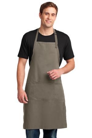 Port Authority® Easy Care Extra Long Bib Apron with Stain Release. A700.