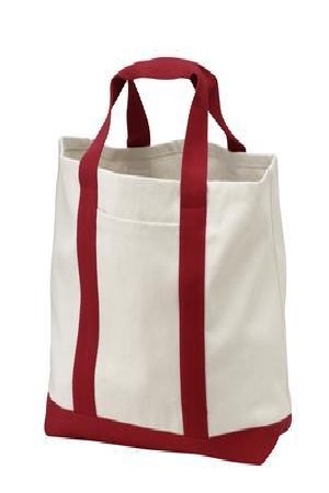 Port & Company® - 2-Tone Shopping Tote. B400.