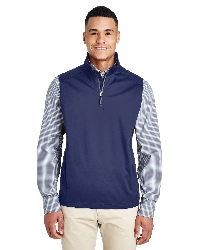 Ash City - Core 365 Men's Techno Lite Three-Layer Knit Tech-Shell Quarter-Zip Vest  (CE709)