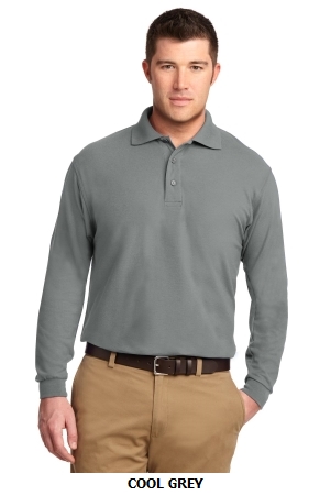 Port Authority® - Long Sleeve Silk Touch™ Polo. (K500LS)