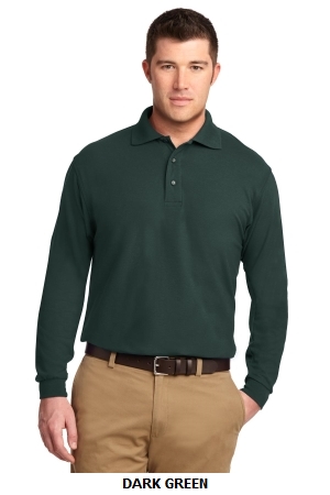 Port Authority® - Long Sleeve Silk Touch™ Polo. (K500LS)