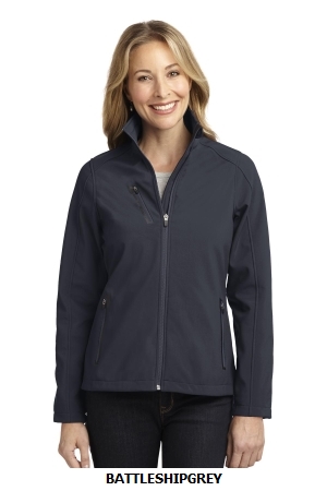 Port Authority Ladies Welded Soft Shell Jacket. L324.