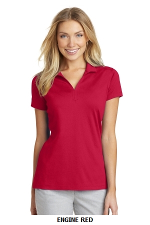 Port Authority Ladies Rapid Dry Mesh Polo. L573.