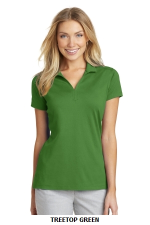 Port Authority Ladies Rapid Dry Mesh Polo. L573.