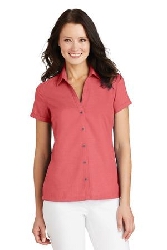 Port Authority® Ladies Textured Camp Shirt. L662.