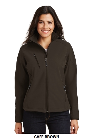 Port Authority® - Ladies Textured Soft Shell Jacket. (L705)