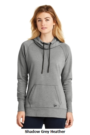 NEW ERA LADIES TRI-BLEND FLEECE PULLOVER HOODIE.  NEW ERA  LNEA510