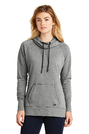 NEW ERA LADIES TRI-BLEND FLEECE PULLOVER HOODIE.  NEW ERA  LNEA510