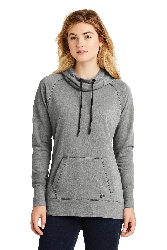 NEW ERA LADIES TRI-BLEND FLEECE PULLOVER HOODIE.  NEW ERA  LNEA510